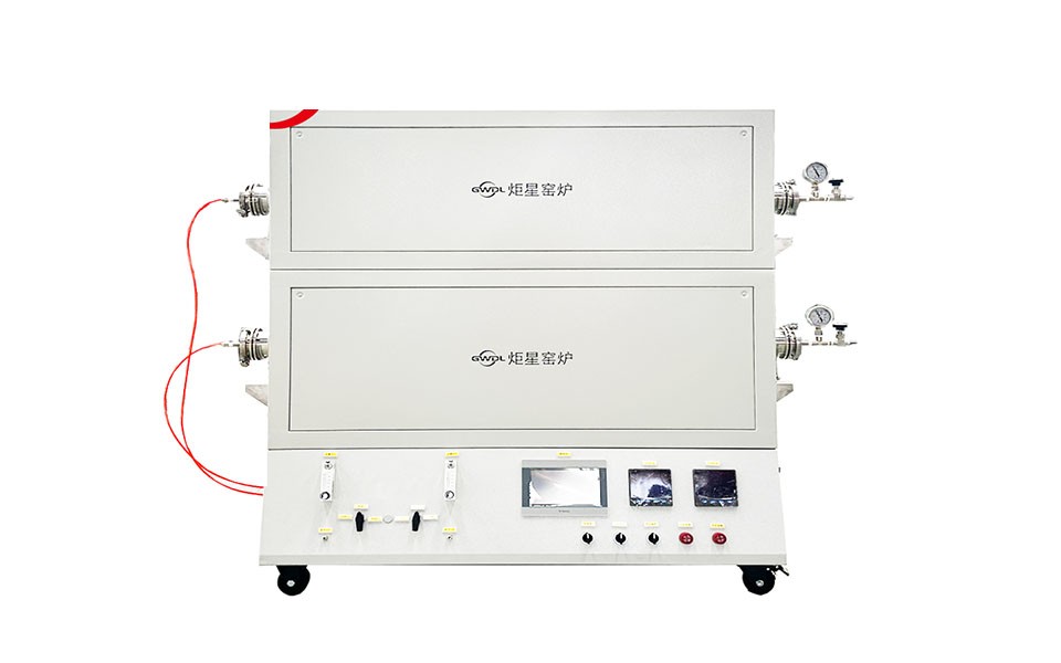 雙氣爐雙管擴散爐，雙爐管管式爐